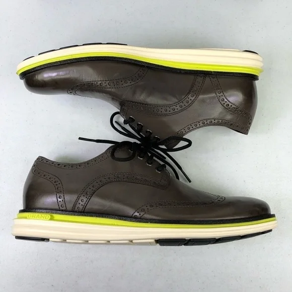 Cole Haan Original Grand Lux Wingtip Oxford Dress Shoes